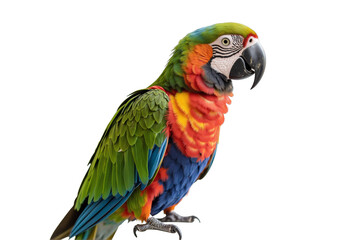 Obraz premium Macaws Majestic Parrots with Vivid Colors