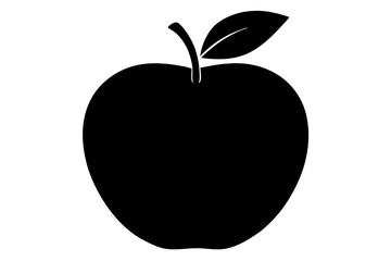 vector illustration of an apple