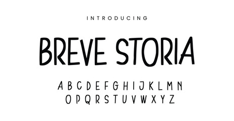 Breve Storia - Playful Handwritten Font