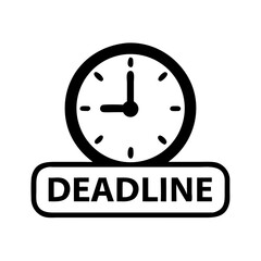 Deadline and time management concept