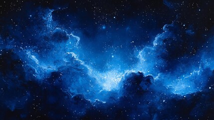 Fototapeta premium An ethereal and beautiful depiction of outer space and stars