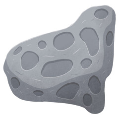 Asteroid Meteorite Illustration © RenytaAP