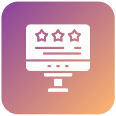 Vector Design Design Rating Icon Style