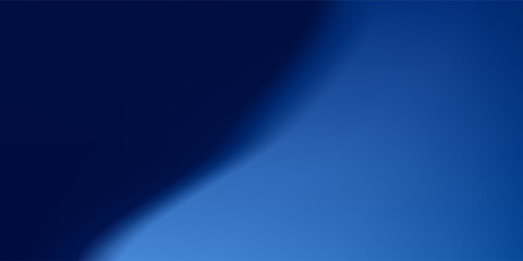 Abstract gradient blue abstract background with a soft curve and smooth lighting simple art modern