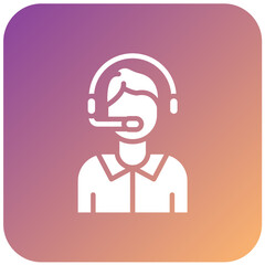 Vector Design Call Center Icon Style