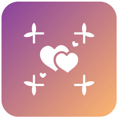 Obraz premium Vector Design Hearts Icon Style