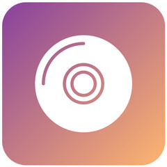 Vector Design Compact Disc Icon Style