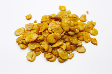 Roasted salted broad beans snack