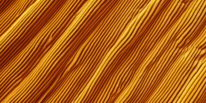 A high-resolution corduroy fabric texture background in warm mustard yellow. The parallel ridges, or wales, add depth and texture, making it ideal for vintage fashion, upholstery, and autumn-inspired