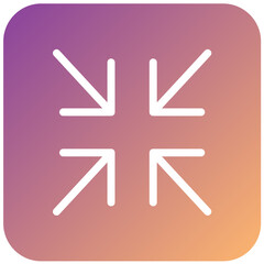 Vector Design Minimize Icon Style