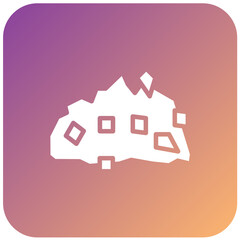 Gravel Vector Design Icon Style