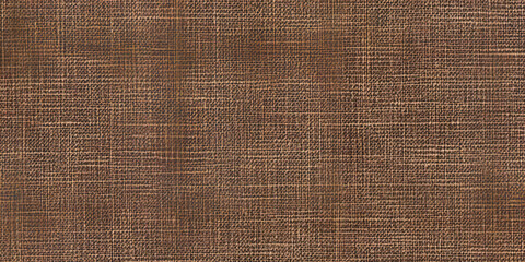 A coarse burlap fabric texture background in earthy brown. The open-weave, rough texture provides a rustic, handcrafted appeal, ideal for farmhouse-style decor, eco-friendly packaging, and DIY