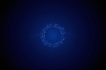 abstract technology background vector