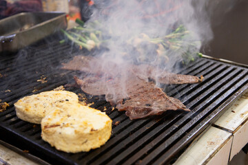 Beef jerky barbacoa is the traditional dish of Atlixco in the Puebla region of Mexico.