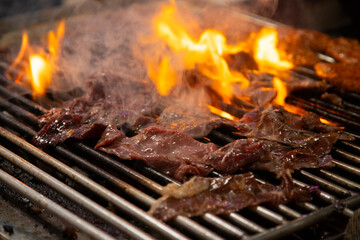 Beef jerky barbacoa is the traditional dish of Atlixco in the Puebla region of Mexico.