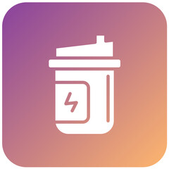 Protein Shake Vector Design Icon Style