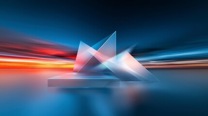 Abstract Geometric Shapes  Vibrant Colors  Modern Design  High Resolution Background