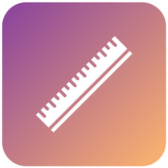 Vector Design Ruler Icon Style