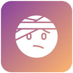 Vector Design Injured Icon Style