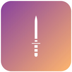 Vector Design Dagger Icon Style
