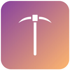 Vector Design Pickaxe Icon Style