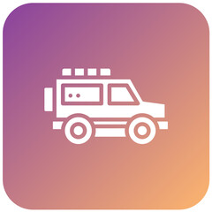 Vector Design Jeep Icon Style