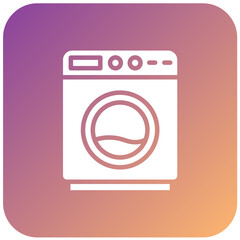 Vector Design Washing Machine Icon Style