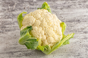 Fresh cauliflower cabbage for cooking