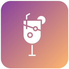 Vector Design Cocktail Icon Style