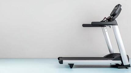 Sleek treadmill with digital control, perfect for home workouts, featuring modern design and efficient performance for fitness enthusiasts. 