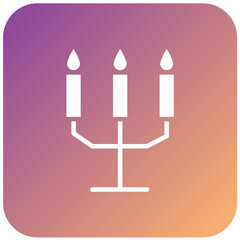 Vector Design Candlestick Icon Style