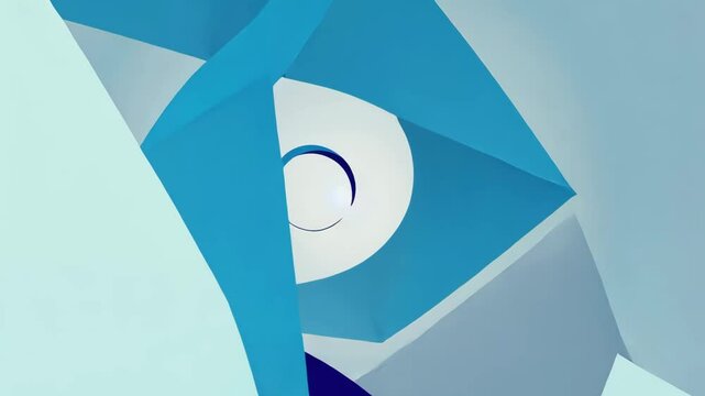 abstract blue background with arrows, 4k looping background, 4K footage