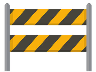 Roadside Construction Heavy Equipment