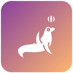 Vector Design Seal Icon Style