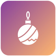 Vector Design Bauble Icon Style