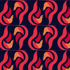 abstract seamless pattern