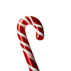 Fototapeta premium red and white candy, isolated on transparent white background png