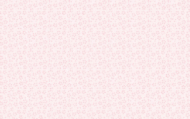 シームレスな和柄和紙のパターン。桃色、小桜模様。