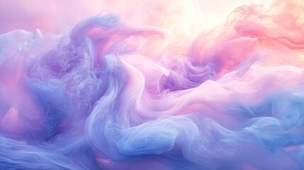 Fototapeta premium Abstract Pastel Swirls of Color and Light