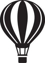 Obraz premium Air balloon vector illustration