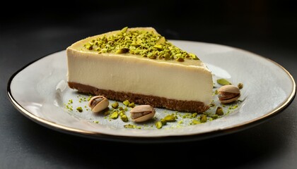 ピスタチオ香る濃厚チーズケーキ5