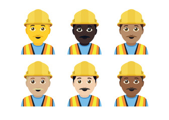 Construction Worker person working safety helmet hard hat 