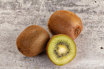 Sweet juicy Kiwi fruit slice