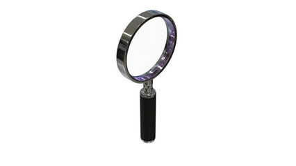 magnifying glass transparent background PNG