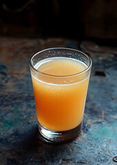 Refreshing Zambian Munkoyo Beverage Displayed in a Clear Glass