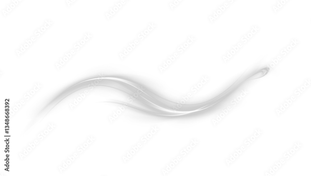 Poster futuristic neon wave effect featuring glowing motion curves, laser beams, and dynamic energy streaks