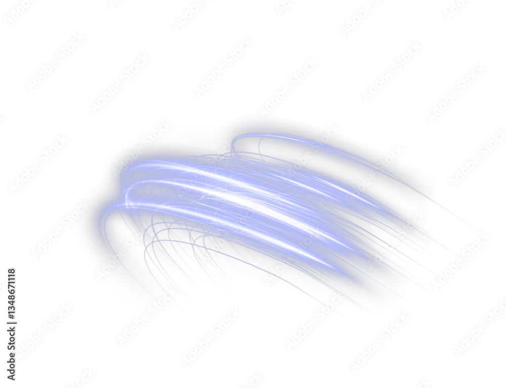 Poster futuristic neon wave effect featuring glowing motion curves, laser beams, and dynamic energy streaks