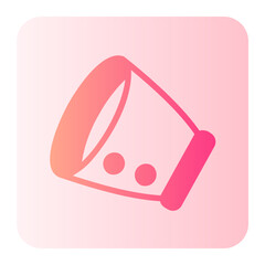 Cone Of Shame  gradient icon