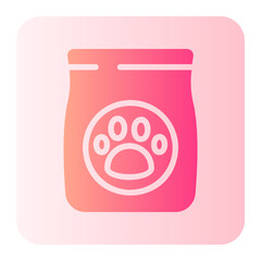 Dog Food  gradient icon