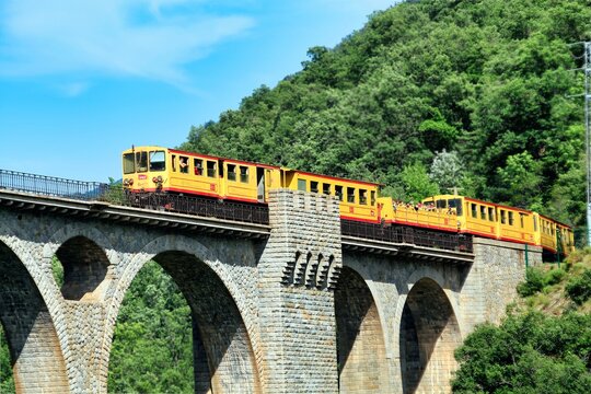 Le petit train jaune d'Occitanie